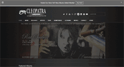 Desktop Screenshot of cleopatrarecords.com